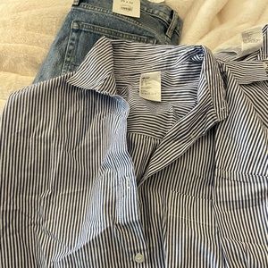 H&M Cotton Shirt Dress